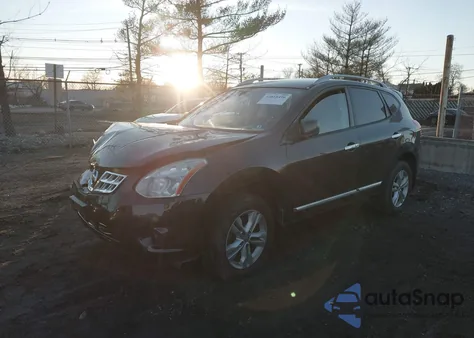 2012 Nissan Rogue Sv из США, поврежденный, VIN JN8AS5MV0CW365656